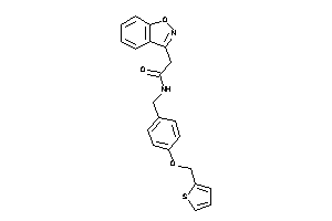 2-indoxazen-3-yl-N-[4-(2-thenyloxy)benzyl]acetamide