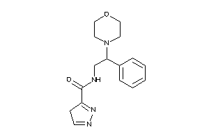 N-(2-morpholino-2-phenyl-ethyl)-4H-pyrazole-3-carboxamide