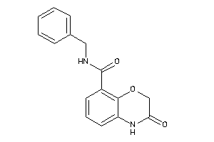 N-benzyl-3-keto-4H-1,4-benzoxazine-8-carboxamide