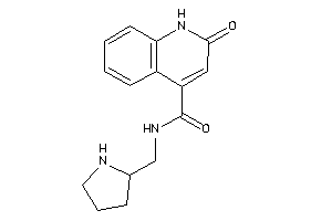 2-keto-N-(pyrrolidin-2-ylmethyl)-1H-quinoline-4-carboxamide