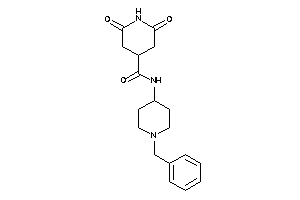 N-(1-benzyl-4-piperidyl)-2,6-diketo-isonipecotamide