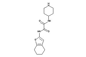 N-(4-piperidyl)-N'-(4,5,6,7-tetrahydrobenzothiophen-2-yl)oxamide