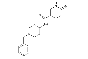 N-(1-benzyl-4-piperidyl)-6-keto-nipecotamide