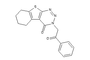 Image of 3-phenacyl-5,6,7,8-tetrahydrobenzothiopheno[2,3-d]triazin-4-one
