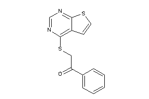 1-phenyl-2-(thieno[2,3-d]pyrimidin-4-ylthio)ethanone