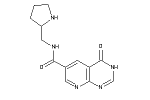 4-keto-N-(pyrrolidin-2-ylmethyl)-3H-pyrido[2,3-d]pyrimidine-6-carboxamide