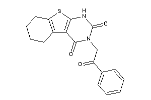 3-phenacyl-5,6,7,8-tetrahydro-1H-benzothiopheno[2,3-d]pyrimidine-2,4-quinone