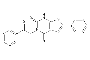 3-phenacyl-6-phenyl-1H-thieno[2,3-d]pyrimidine-2,4-quinone