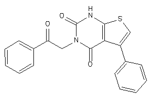 3-phenacyl-5-phenyl-1H-thieno[2,3-d]pyrimidine-2,4-quinone