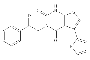 3-phenacyl-5-(2-thienyl)-1H-thieno[2,3-d]pyrimidine-2,4-quinone