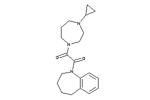 1-(4-cyclopropyl-1,4-diazepan-1-yl)-2-(2,3,4,5-tetrahydro-1-benzazepin-1-yl)ethane-1,2-dione