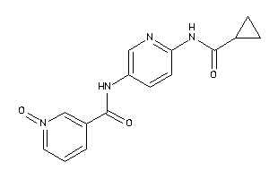 N-[6-(cyclopropanecarbonylamino)-3-pyridyl]-1-keto-nicotinamide