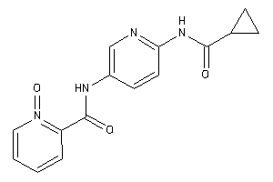 N-[6-(cyclopropanecarbonylamino)-3-pyridyl]-1-keto-picolinamide