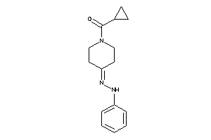 Cyclopropyl-[4-(phenylhydrazono)piperidino]methanone