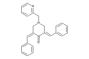 3,5-dibenzal-1-(2-pyridylmethyl)-4-piperidone