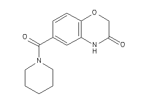 6-(piperidine-1-carbonyl)-4H-1,4-benzoxazin-3-one