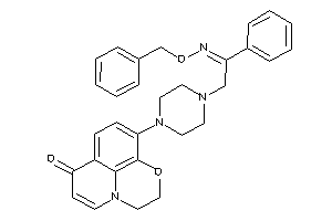 Image of [4-(2-benzyloximino-2-phenyl-ethyl)piperazino]BLAHone