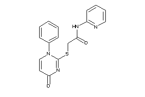 2-[(4-keto-1-phenyl-pyrimidin-2-yl)thio]-N-(2-pyridyl)acetamide