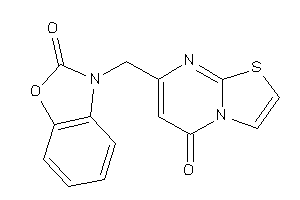 Image of 3-[(5-ketothiazolo[3,2-a]pyrimidin-7-yl)methyl]-1,3-benzoxazol-2-one