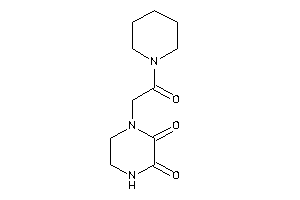 Image of 1-(2-keto-2-piperidino-ethyl)piperazine-2,3-quinone