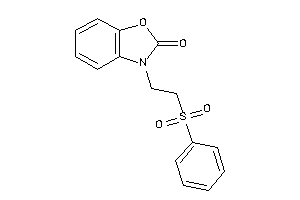 3-(2-besylethyl)-1,3-benzoxazol-2-one