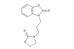 3-[3-(2-ketooxazolidin-3-yl)propyl]-1,3-benzoxazol-2-one