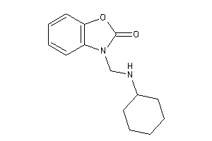 3-[(cyclohexylamino)methyl]-1,3-benzoxazol-2-one