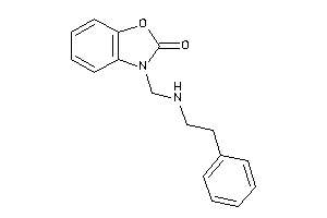 3-[(phenethylamino)methyl]-1,3-benzoxazol-2-one