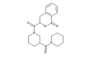 3-[3-(piperidine-1-carbonyl)piperidine-1-carbonyl]isochroman-1-one