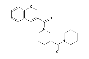 [1-(2H-chromene-3-carbonyl)-3-piperidyl]-piperidino-methanone