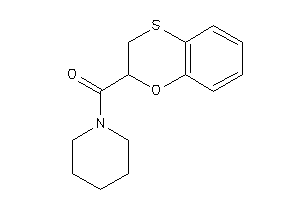 2,3-dihydro-1,4-benzoxathiin-2-yl(piperidino)methanone