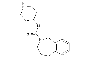 N-(4-piperidyl)-1,3,4,5-tetrahydro-2-benzazepine-2-carboxamide