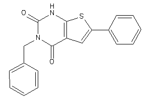 3-benzyl-6-phenyl-1H-thieno[2,3-d]pyrimidine-2,4-quinone