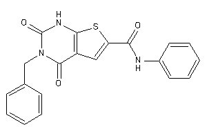 3-benzyl-2,4-diketo-N-phenyl-1H-thieno[2,3-d]pyrimidine-6-carboxamide