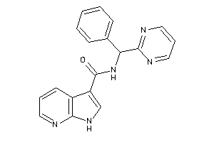 N-[phenyl(2-pyrimidyl)methyl]-1H-pyrrolo[2,3-b]pyridine-3-carboxamide