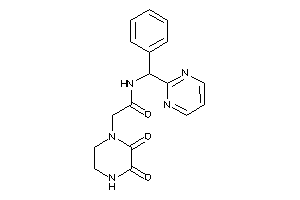 2-(2,3-diketopiperazino)-N-[phenyl(2-pyrimidyl)methyl]acetamide