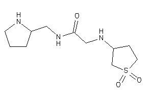 2-[(1,1-diketothiolan-3-yl)amino]-N-(pyrrolidin-2-ylmethyl)acetamide