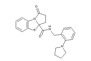 1-keto-N-(2-pyrrolidinobenzyl)-2,3-dihydropyrrolo[2,1-b][1,3]benzothiazole-3a-carboxamide