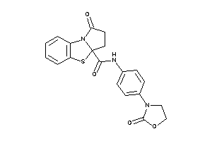 1-keto-N-[4-(2-ketooxazolidin-3-yl)phenyl]-2,3-dihydropyrrolo[2,1-b][1,3]benzothiazole-3a-carboxamide