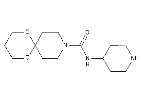 N-(4-piperidyl)-7,11-dioxa-3-azaspiro[5.5]undecane-3-carboxamide
