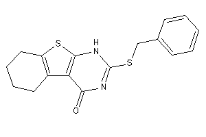 Image of 2-(benzylthio)-5,6,7,8-tetrahydro-1H-benzothiopheno[2,3-d]pyrimidin-4-one