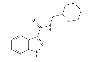 N-(cyclohexylmethyl)-1H-pyrrolo[2,3-b]pyridine-3-carboxamide