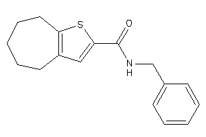 N-benzyl-5,6,7,8-tetrahydro-4H-cyclohepta[b]thiophene-2-carboxamide