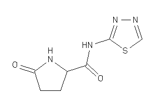 5-keto-N-(1,3,4-thiadiazol-2-yl)pyrrolidine-2-carboxamide