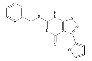 2-(benzylthio)-5-(2-furyl)-1H-thieno[2,3-d]pyrimidin-4-one