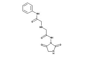 2-[(2-anilino-2-keto-ethyl)amino]-N-(2,5-diketoimidazolidin-1-yl)acetamide