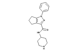 1-phenyl-N-(4-piperidyl)-5,6-dihydro-4H-cyclopenta[c]pyrazole-3-carboxamide