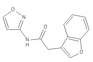 2-(benzofuran-3-yl)-N-isoxazol-3-yl-acetamide