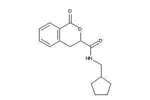 N-(cyclopentylmethyl)-1-keto-isochroman-3-carboxamide