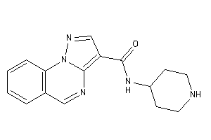 Image of N-(4-piperidyl)pyrazolo[1,5-a]quinazoline-3-carboxamide